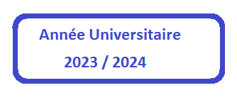 Année Universitaire 2023 / 2024